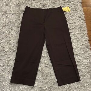 Kenneth Cole Reaction Dark Brown Capris